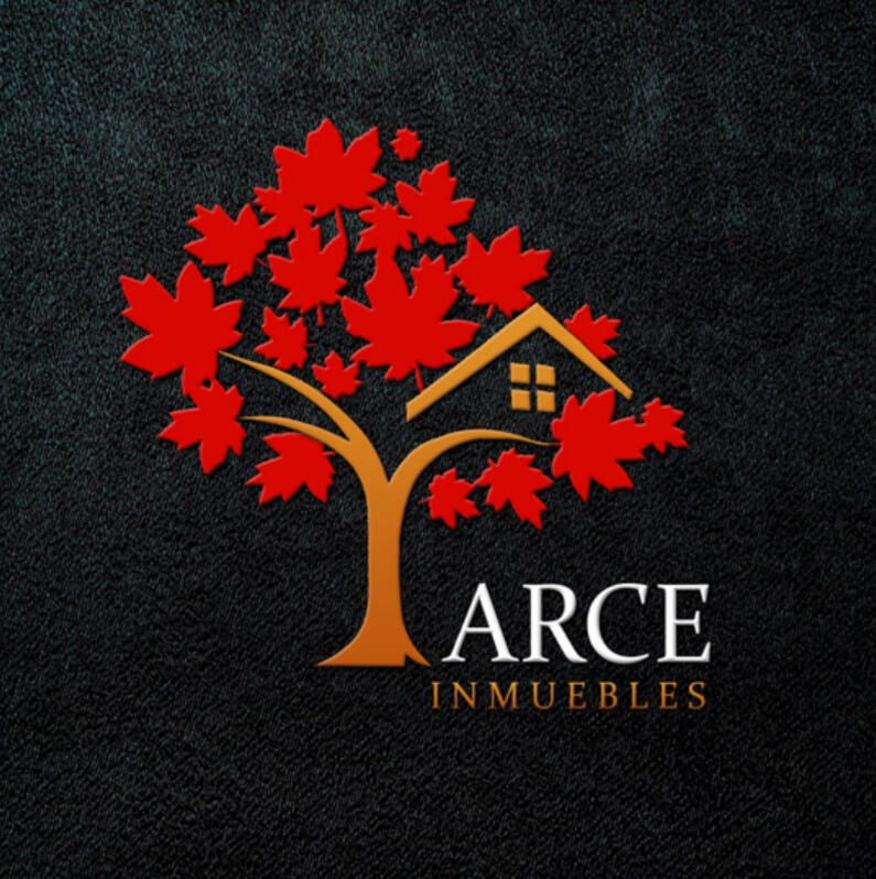 logo de la empresa de bienes raices Arce